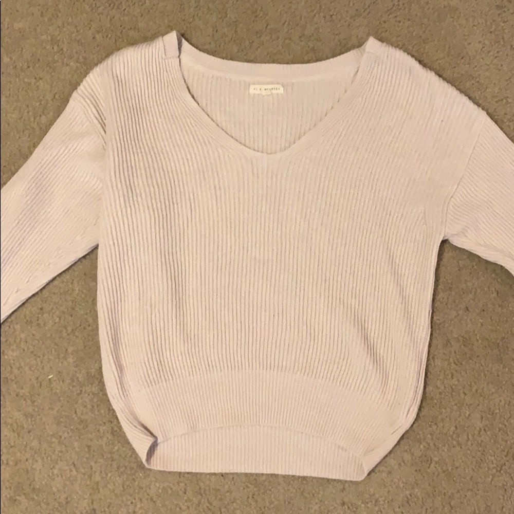 Blush Pink LA Hearts Sweater